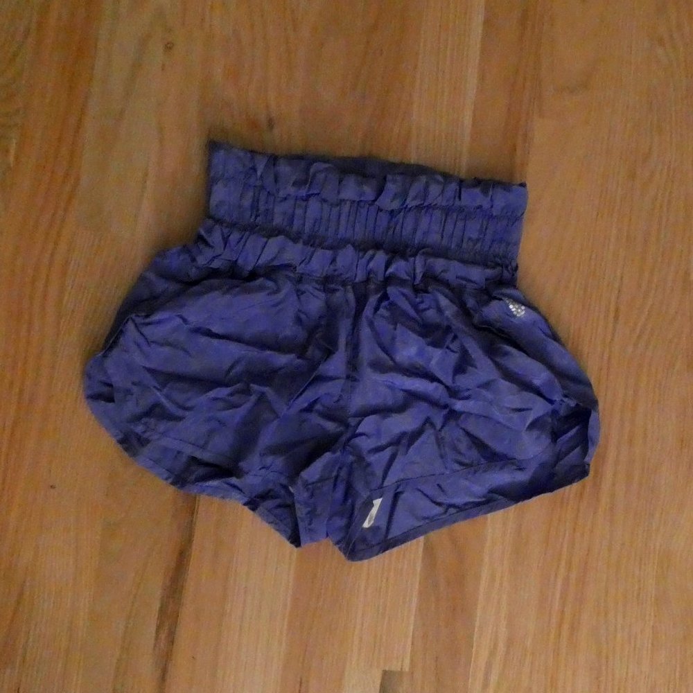 Free People Purple "Way Home" Shorts